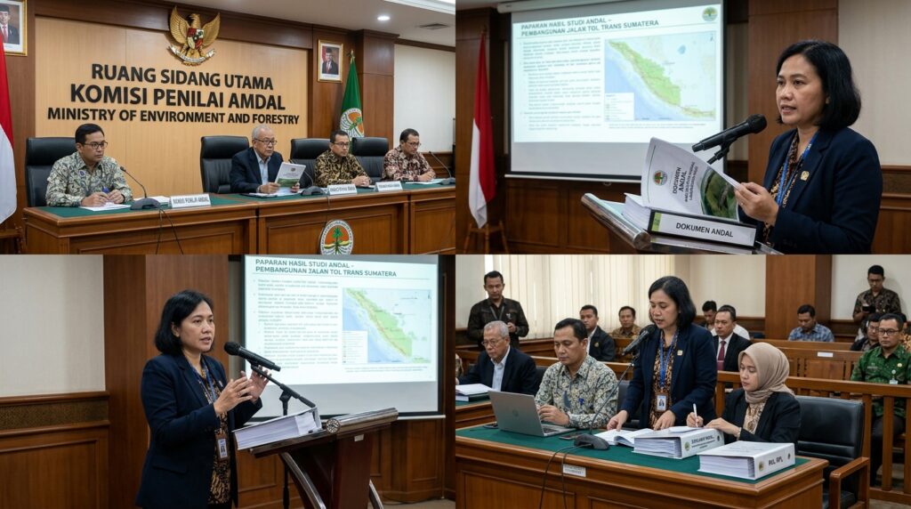 Presentasi dokumen saat urus pakai AMDAL mana yang dipilih perusahaan