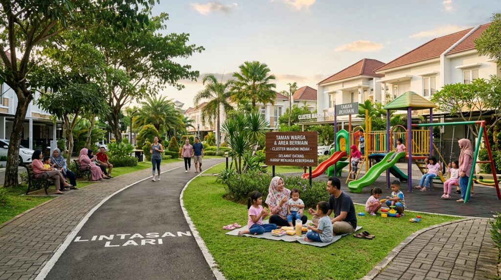 Ruang terbuka hijau menjadi bagian penting Simulasi Biaya AMDAL Cluster Bogor