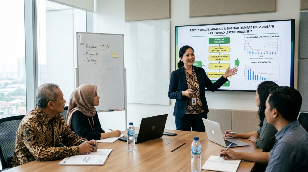 Presentasi metodologi kerja sesuai Tips Memilih AMDAL Bogor yang tepat