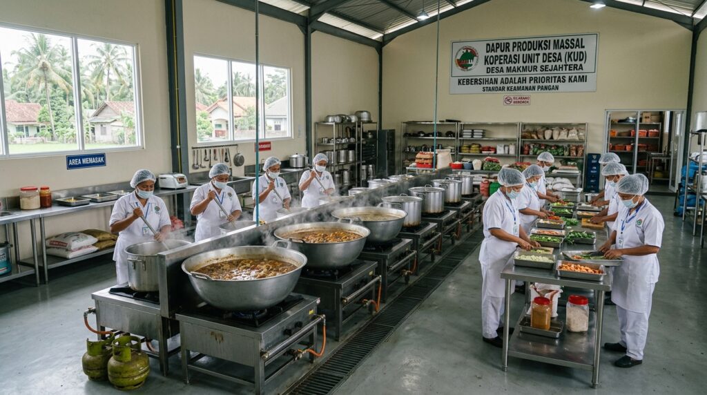 Dapur produksi MBG memerlukan proses Mengurus AMDAL MBG Kopdes yang tepat 