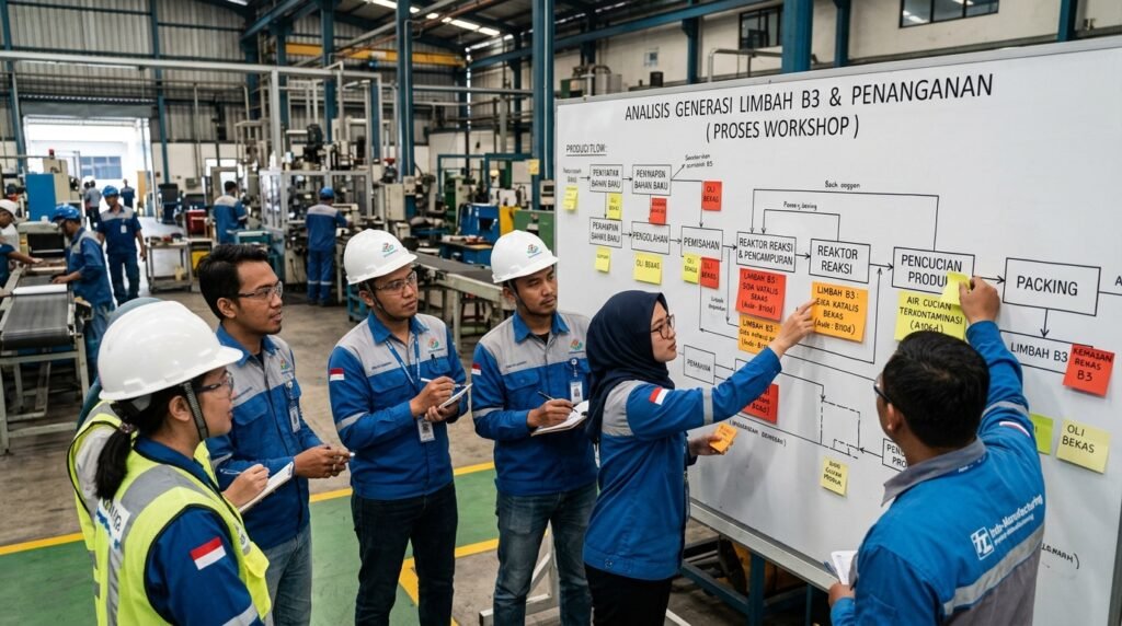 amdal limbah b3 pada kegiatan lapangan dan pengendalian kepatuhan