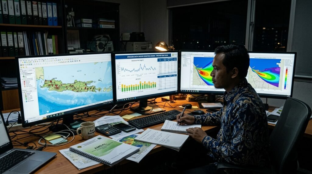 dokumen andal pada kegiatan lapangan dan pengendalian data