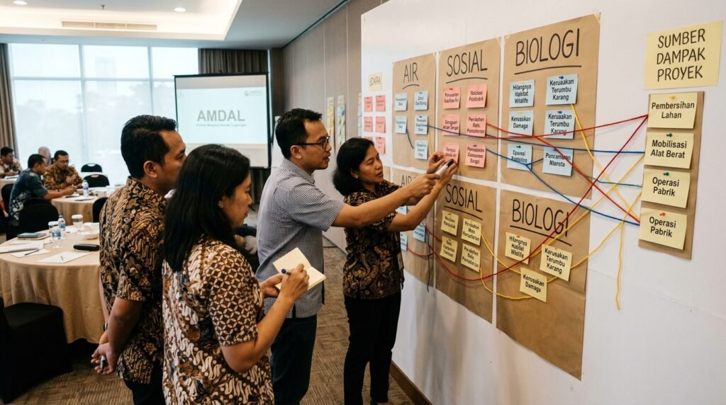 ka andal untuk persiapan dan evaluasi proyek lingkungan