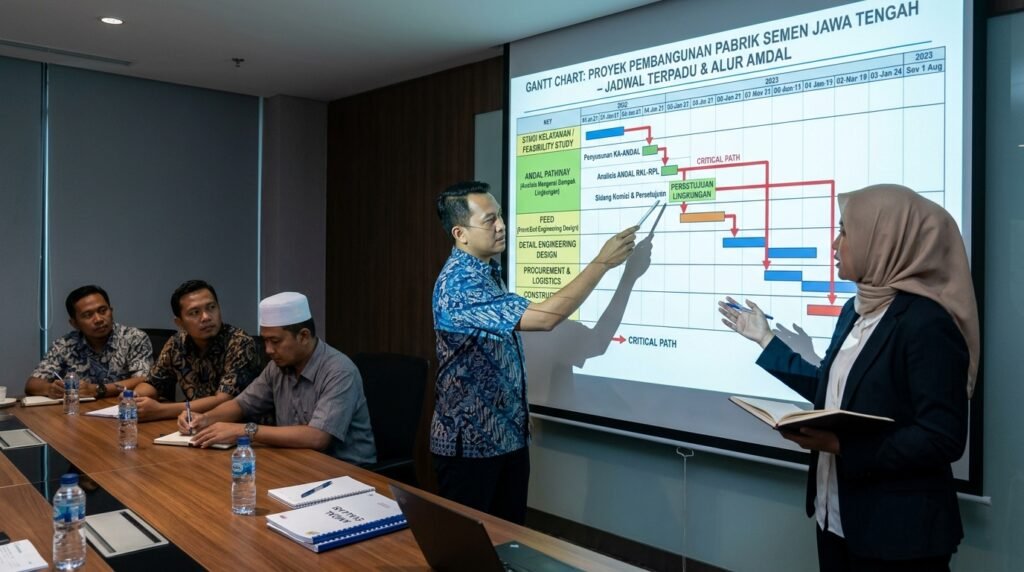 prosedur pembuatan amdal untuk persiapan dan evaluasi proyek lingkungan