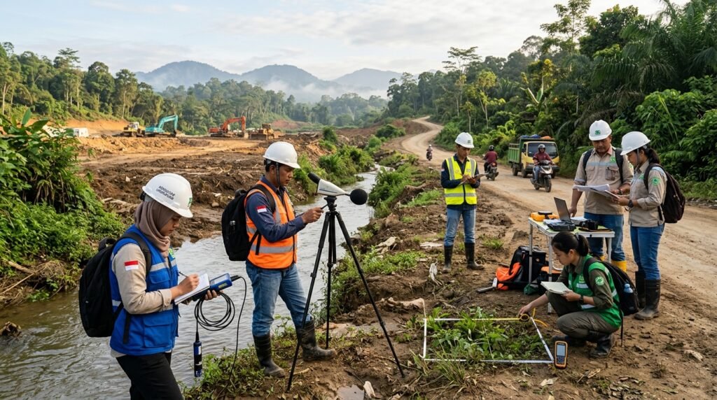 analisis dampak lingkungan untuk persiapan dan evaluasi proyek lingkungan