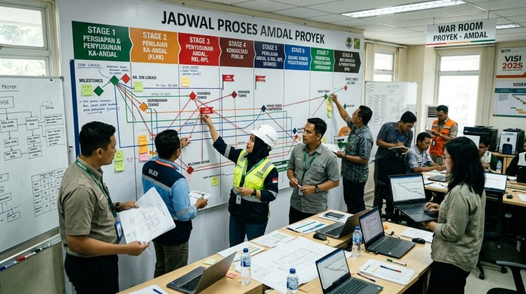 cara mengurus amdal untuk persiapan dan evaluasi proyek lingkungan