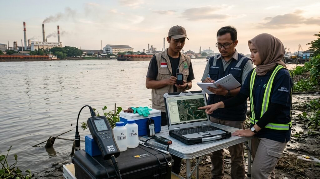 ka andal pada kegiatan lapangan dan pengendalian data