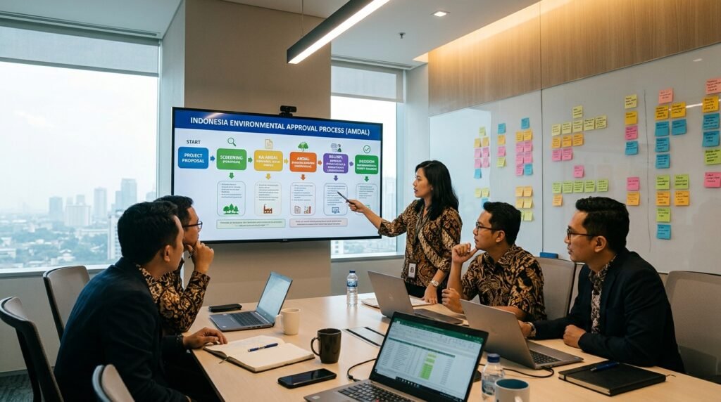 izin amdal untuk persiapan dan evaluasi proyek lingkungan