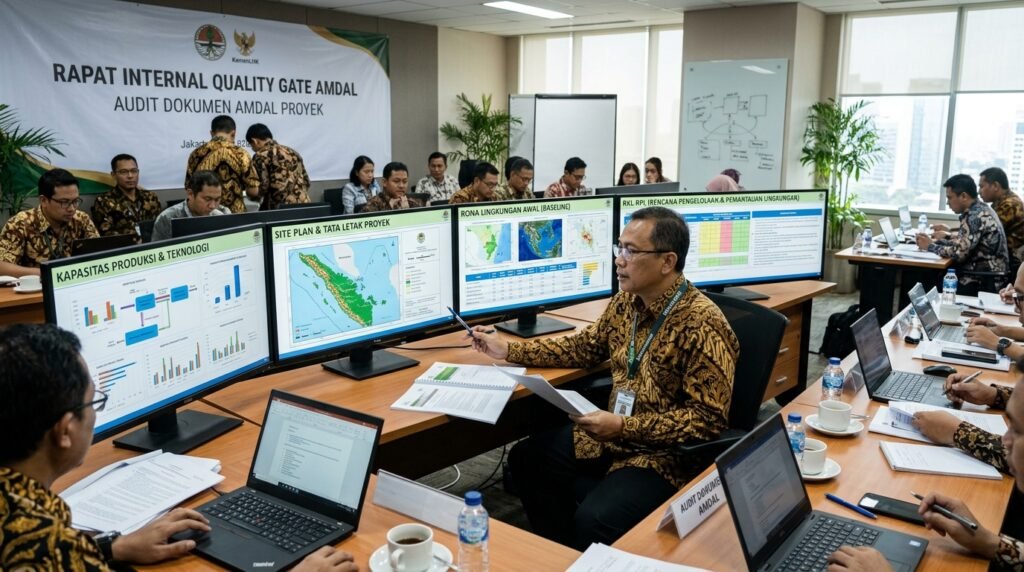 penilaian dokumen amdal untuk persiapan dan evaluasi proyek lingkungan