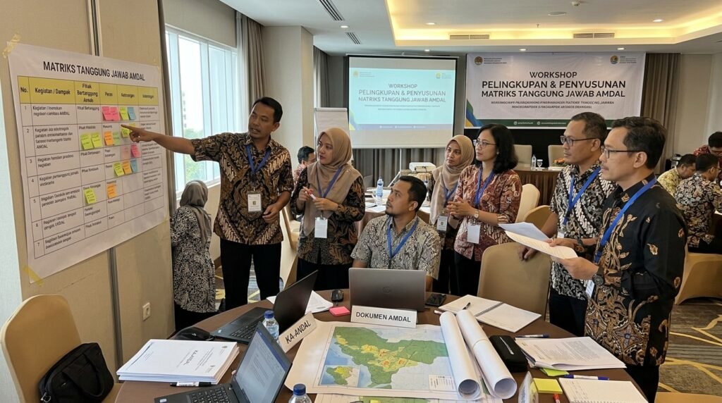jasa amdal — scope workshop AMDAL dengan responsibility matrix