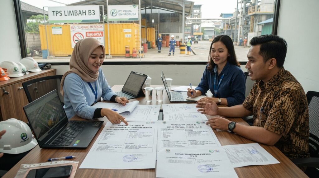 biaya pengurusan izin tps limbah b3 — dua proposal TPS dibandingkan inclusions exclusions